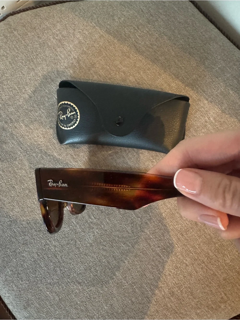 Ray-Ban Mega Wayfarer Sunglasses - Brown Lenses